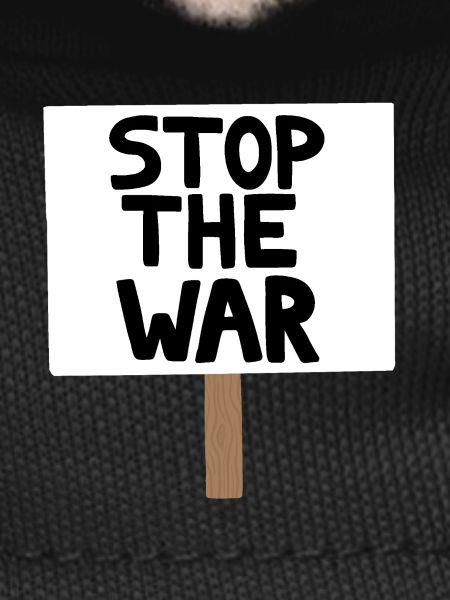 Stop the War Protest Sign
