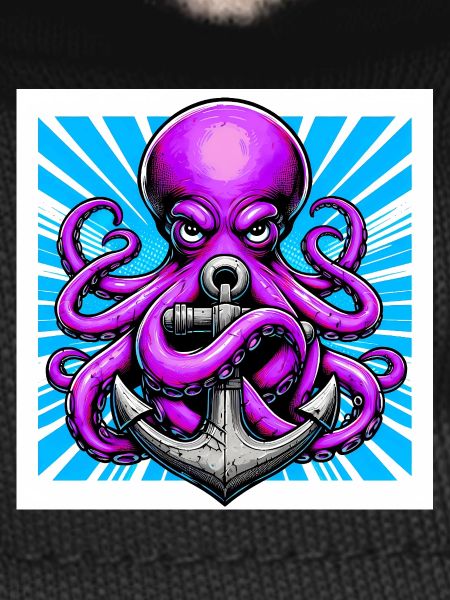 Octopus embraces an Anchor