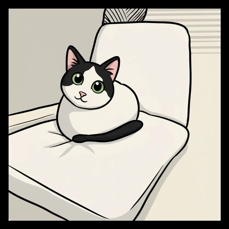 Katzenpappe-Stilstuhl