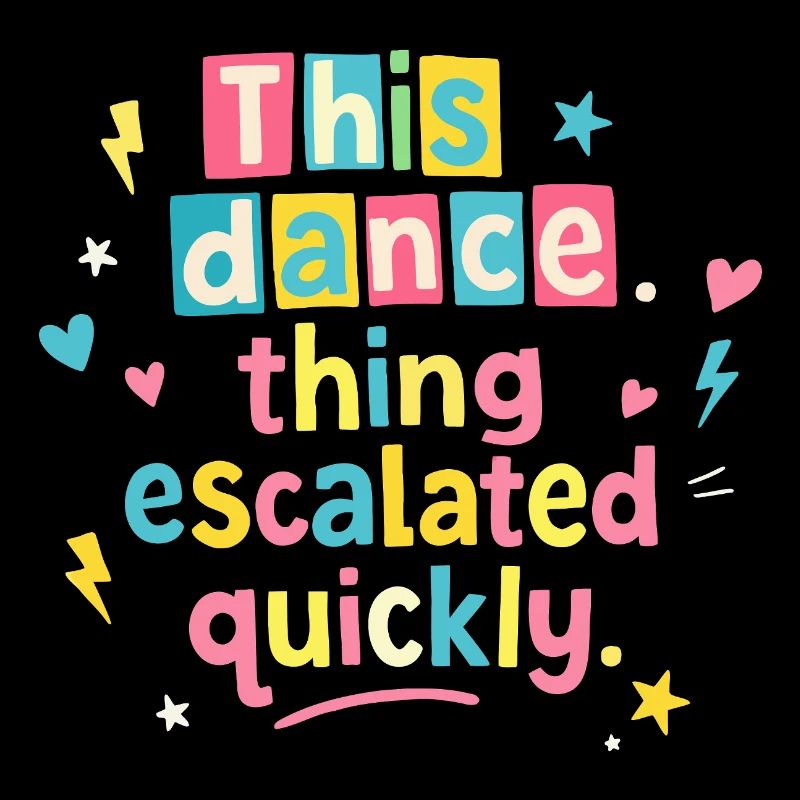 This dance quickly escalated
