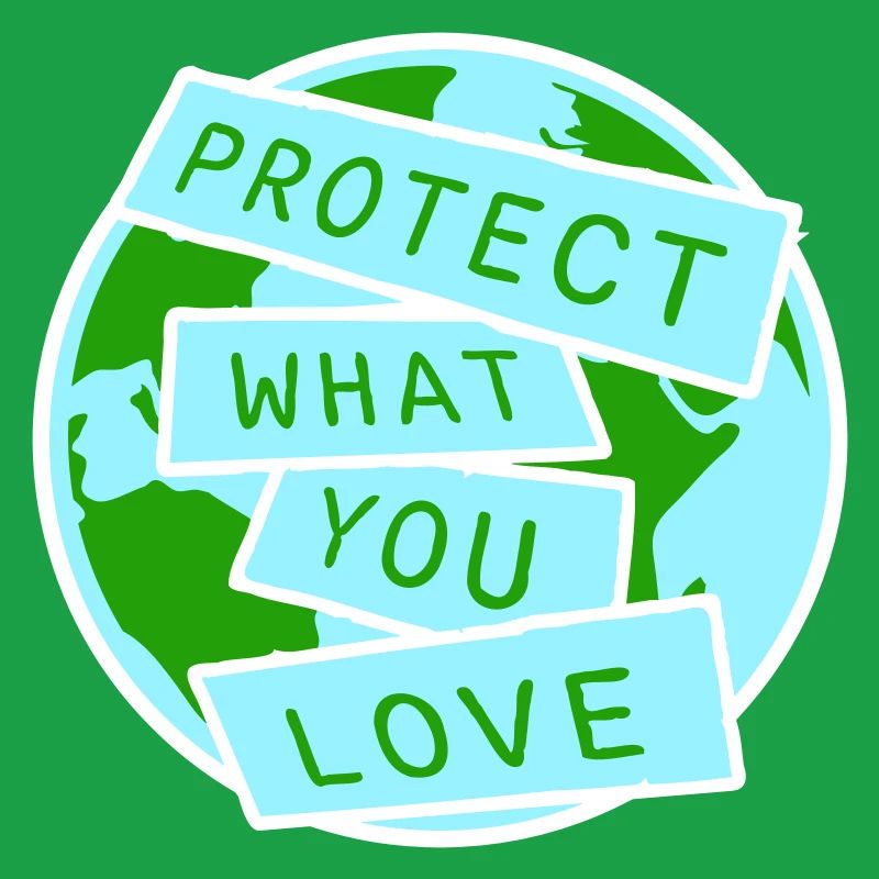 Déclaration de protection de la nature Protéger ce que vous aimez Logo de la Déclaration de Protection de la Nature
