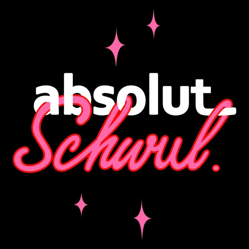 absolut schwul - pride shirt