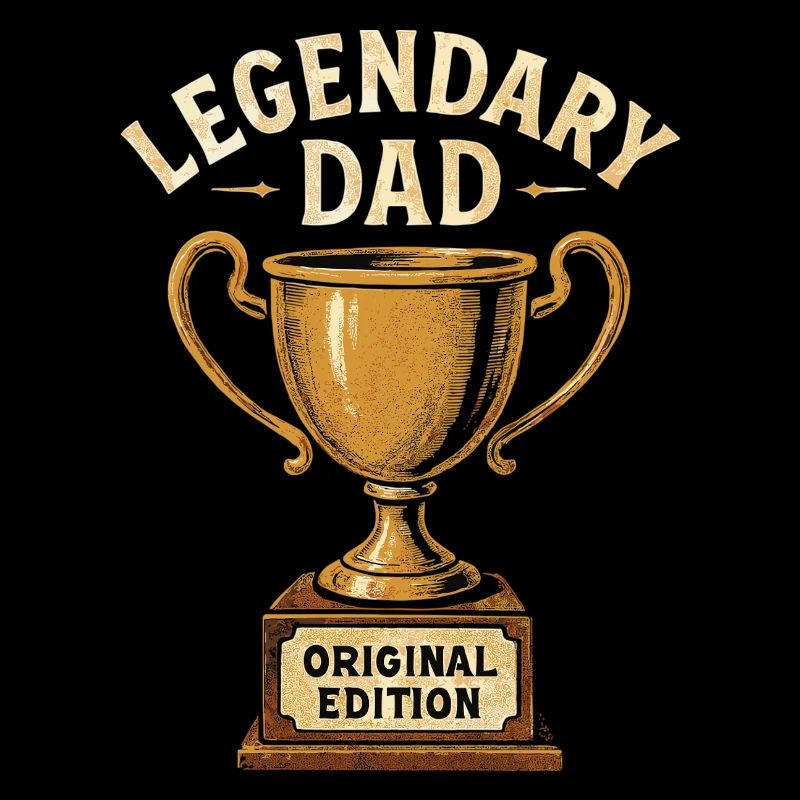 Legendary Dad – Retro Trophy Original Edition