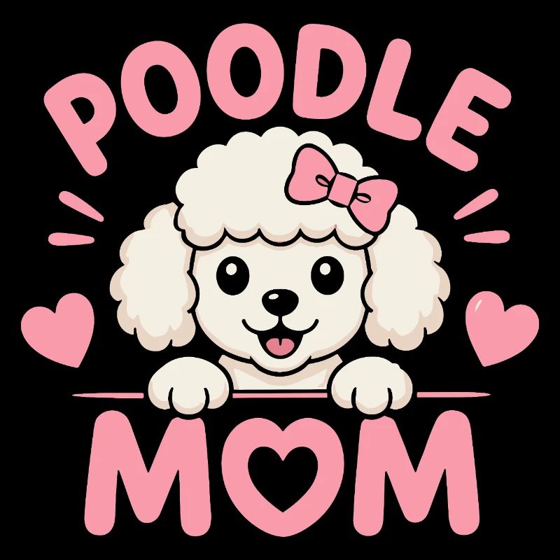 Poodle Mom Hearts
