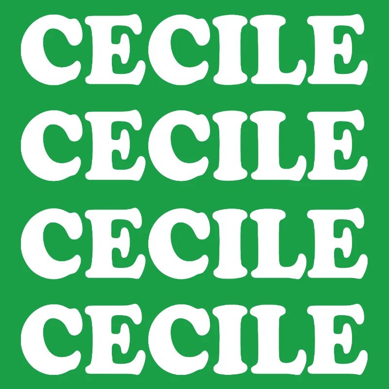 Cecile comme prénom