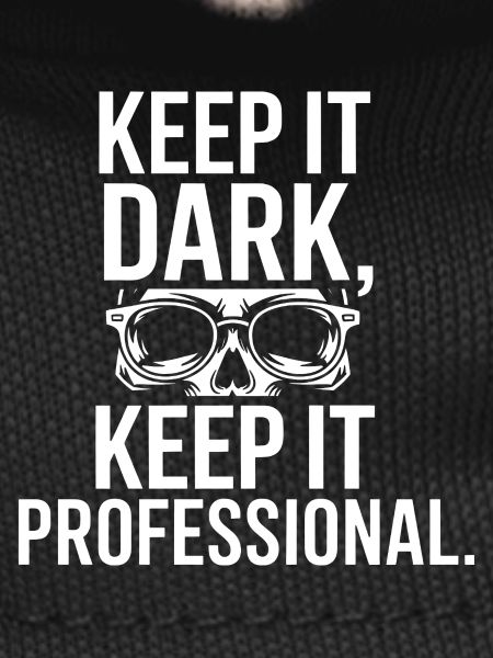 Keep It Dark Skull Pro