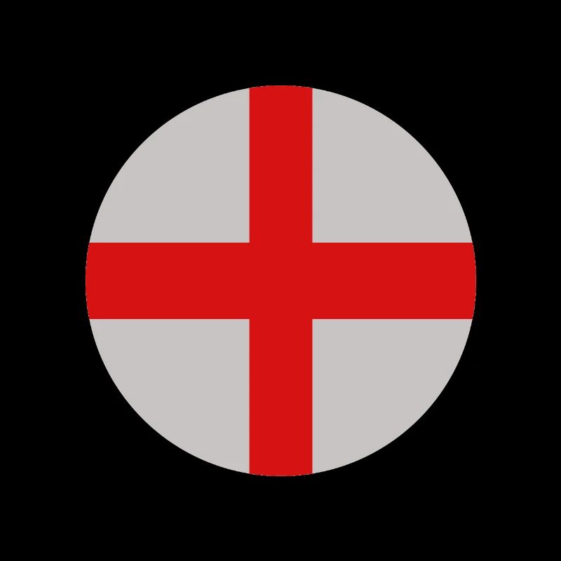 Drapeau rond anglais