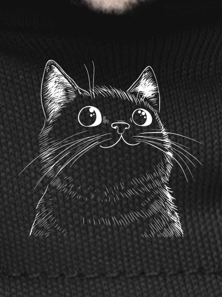 Funny Cat Sketch