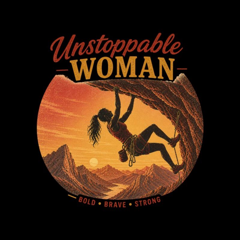 Grimpeur Imparable – Brave & Strong
