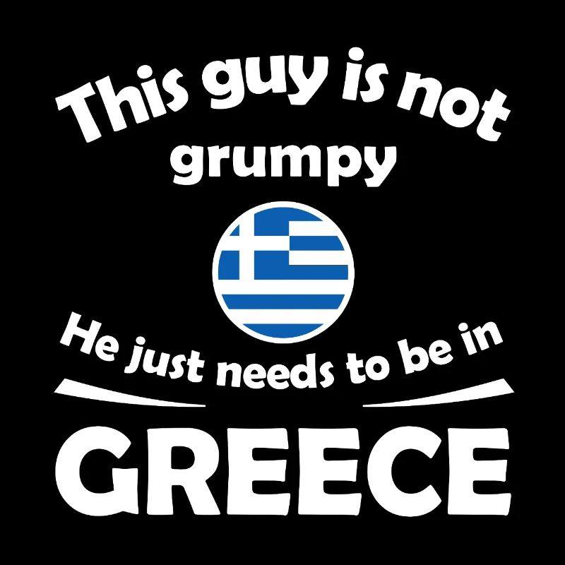 Pas Grumpy Greek Vibe Tee