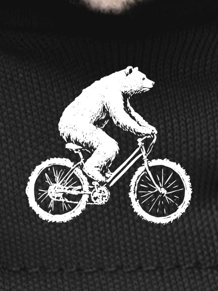 Bicycle Bear Wheel Rider