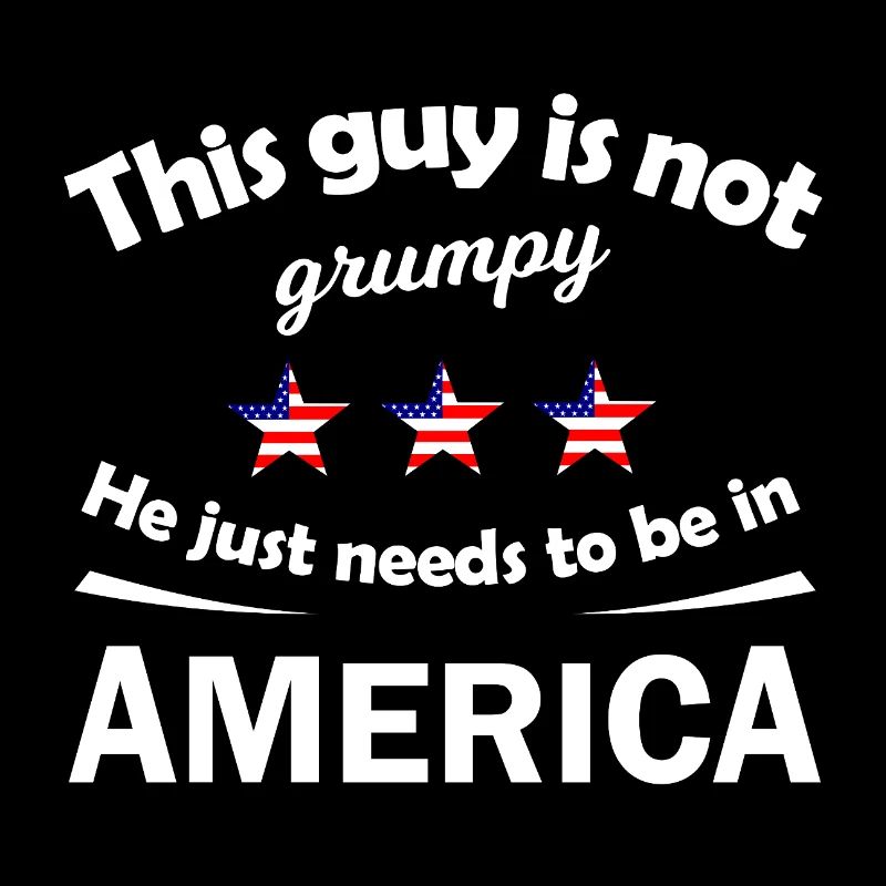 Not Grumpy Guy in America