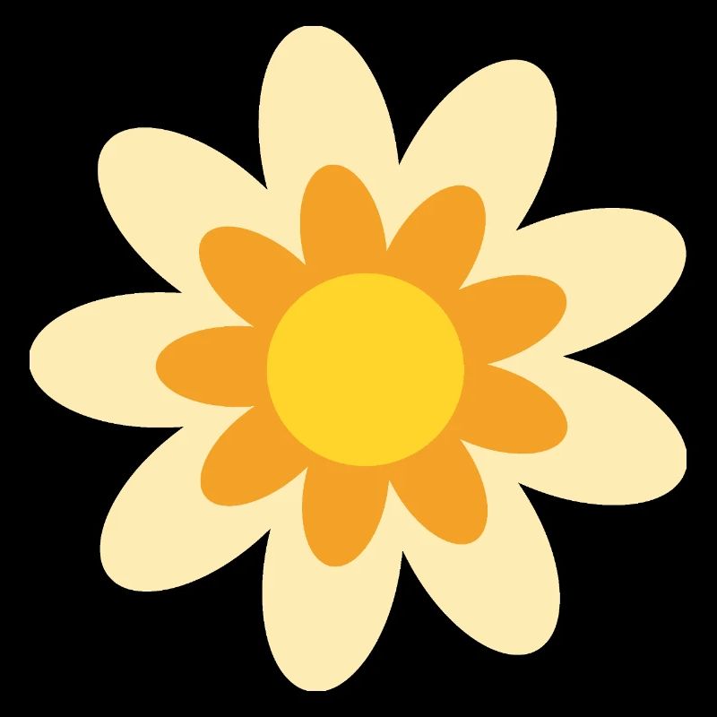 70s Flower Pattern Hippie Gift