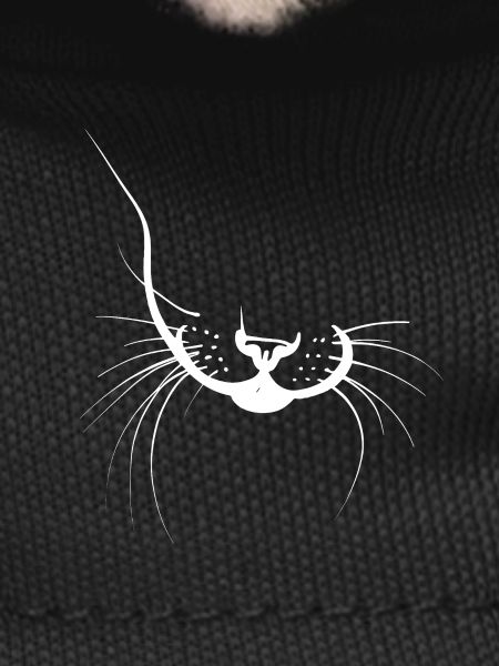 Cat Silhouette Whiskers