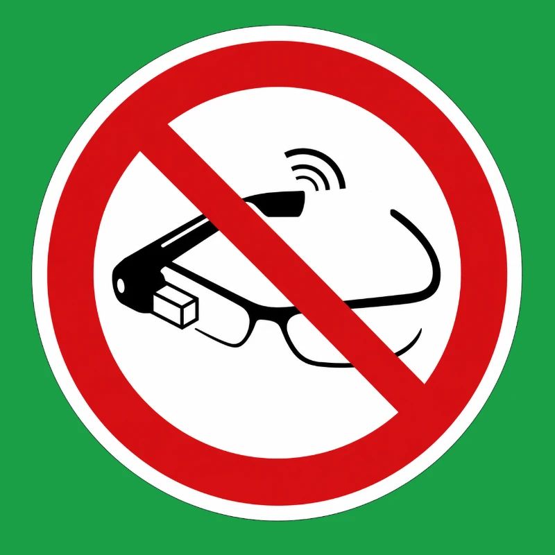 Lunettes intelligentes interdites