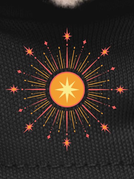 Midsummer Star – Litha Sun Symbol