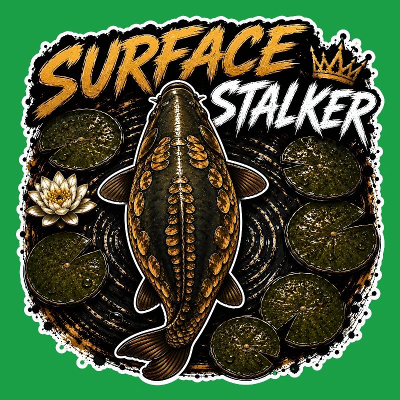 Conception de la pêche à la carpe de surface Stalker