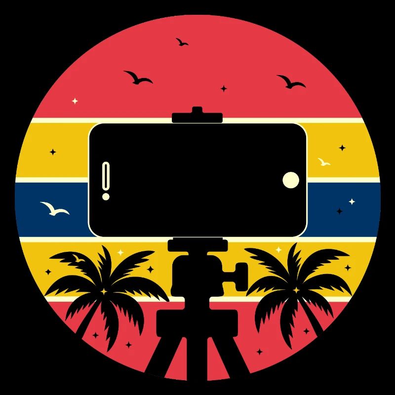 Capture Life Vibes – Tropical Sunset Creator