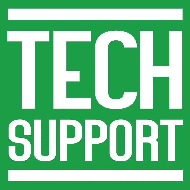 Tech Support Bold Logo Tee