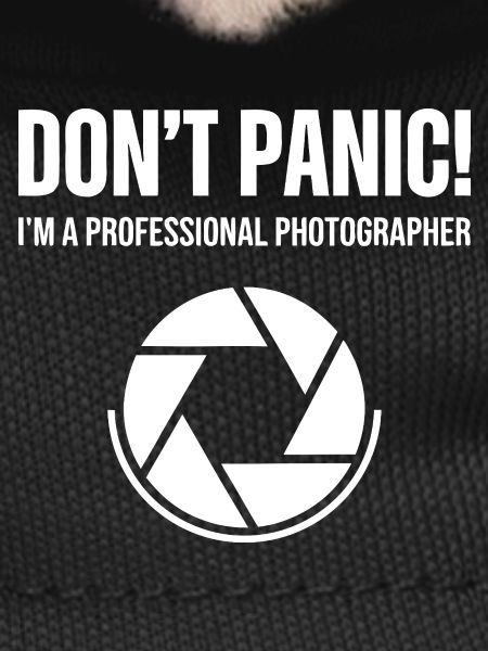 Photographer Don't Panic