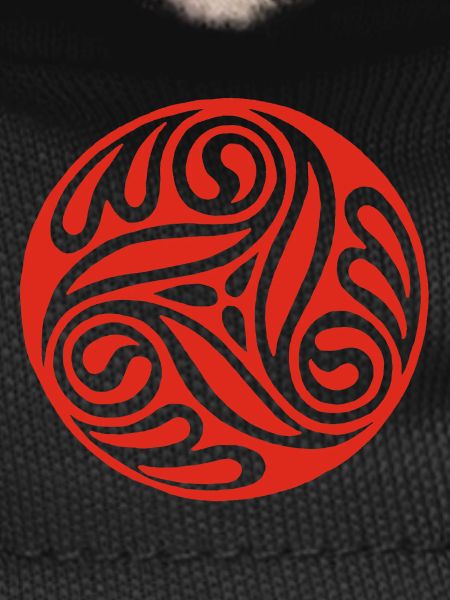 Celtic Red Spiral