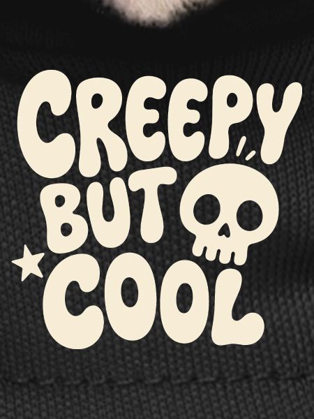 Creepy But Cool Skull Design