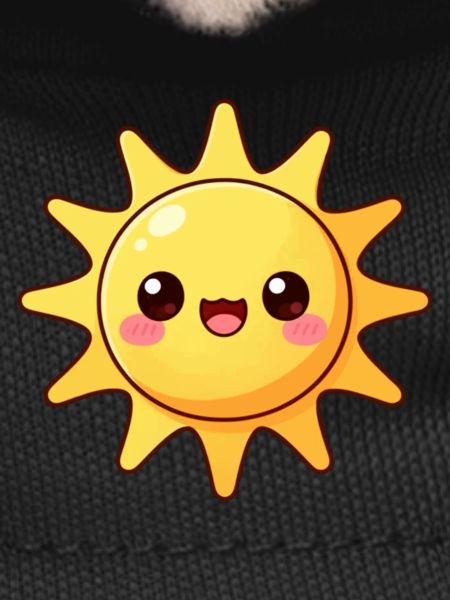 Kawaii Sun Summer Holiday Gift