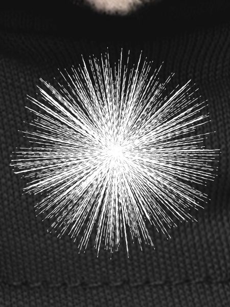 Radial Sunburst Burst Graphic