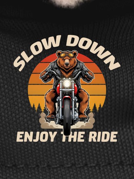 Biker Biker Retro Bear