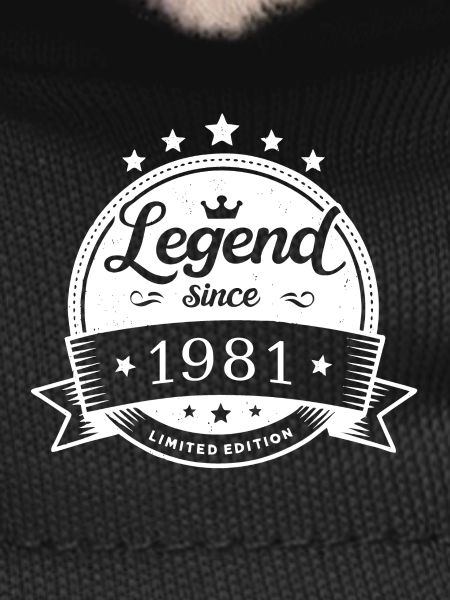 Legend since 1981 - Emblem