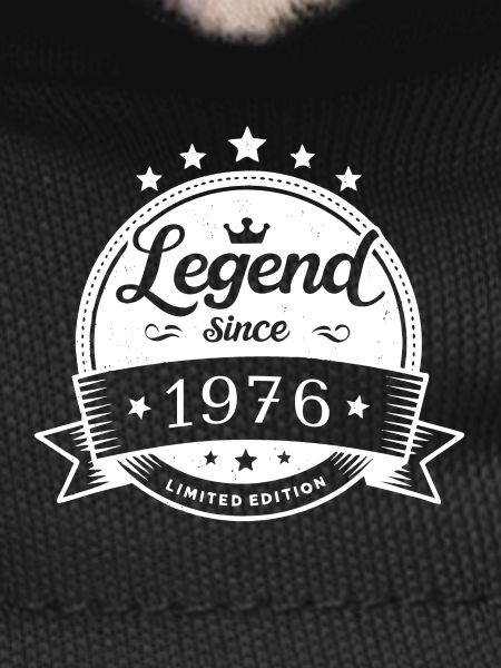 Legend since 1976 - Emblem