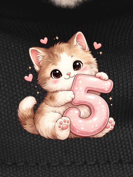 Kitten 5 Birthday