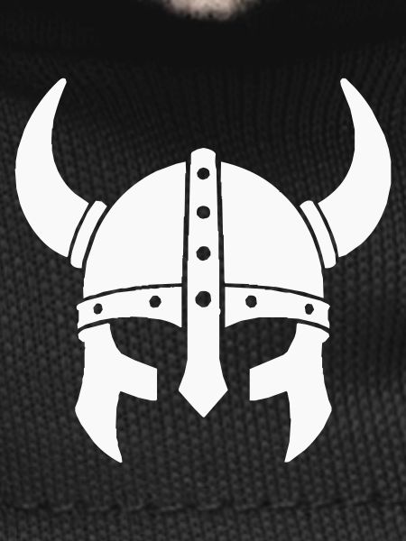 Wikingerhelm Silhouette