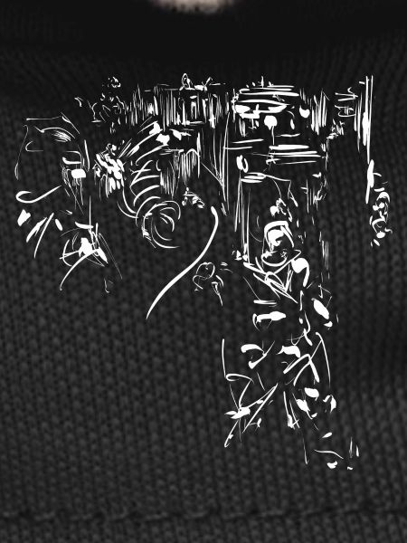 Tribal city / design background element