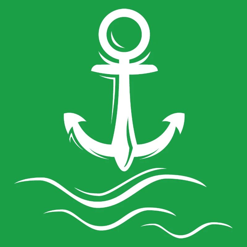 waves anchor wave wave waves anchor logo icon
