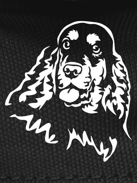 Cocker Spaniel Head "Black Edition"
