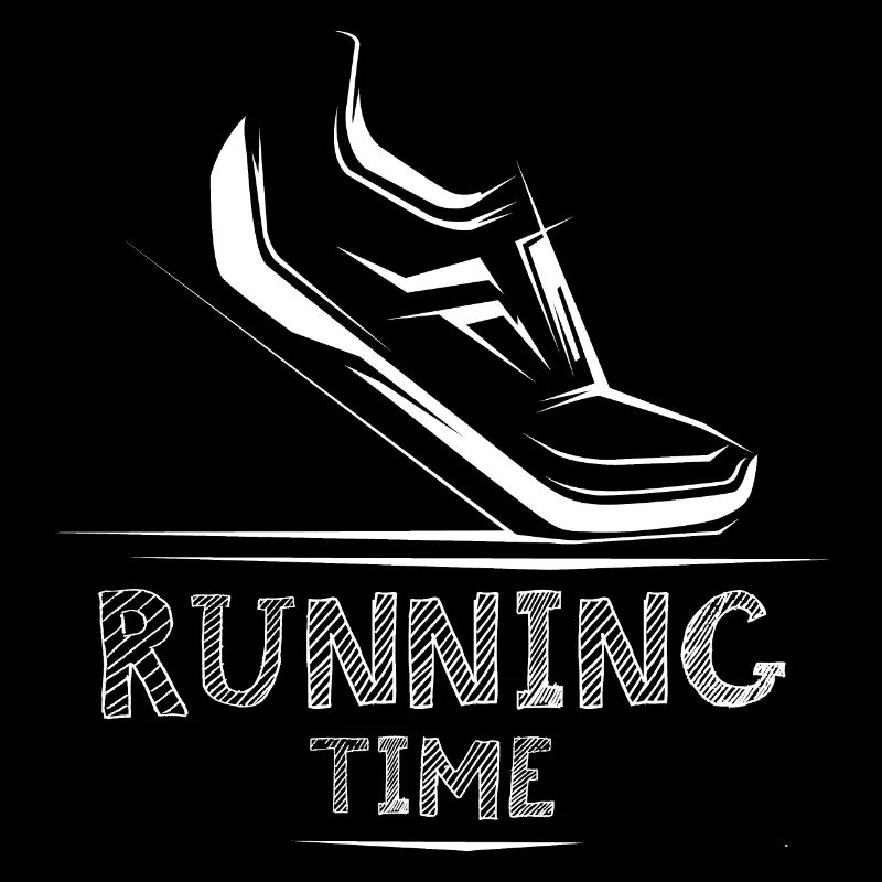 running time icon runner shoe illustration icon