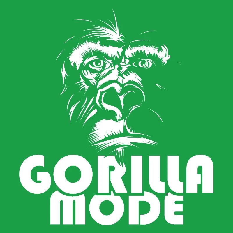 Monkey Gorilla Icon Illustration Logo icône Graphique