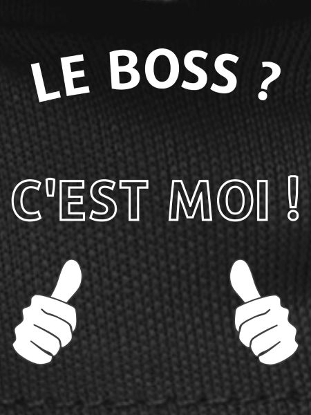 Le chef c'est moi