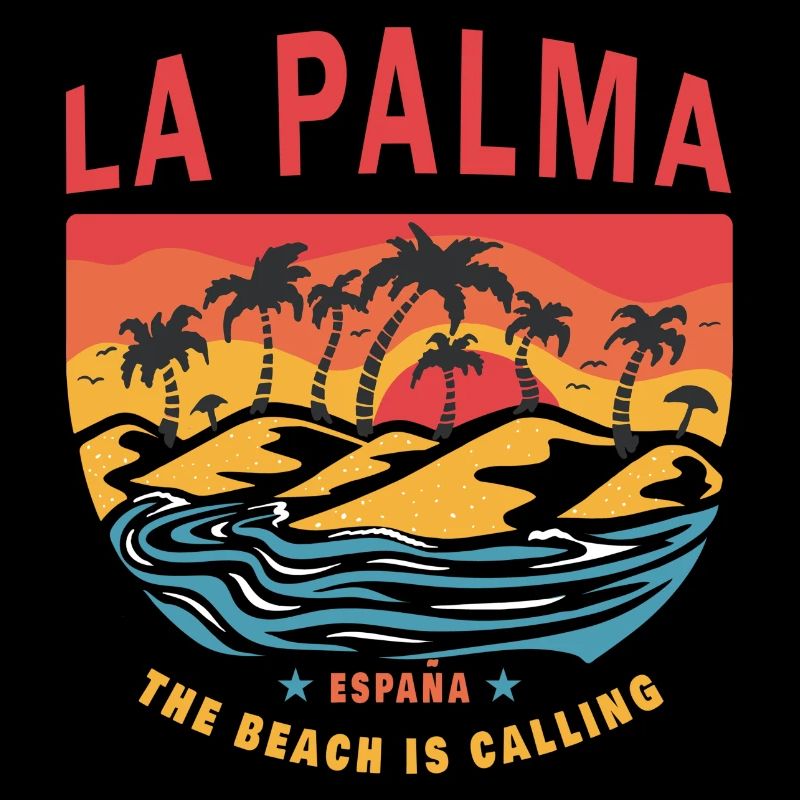 La Palma beach palm tree design