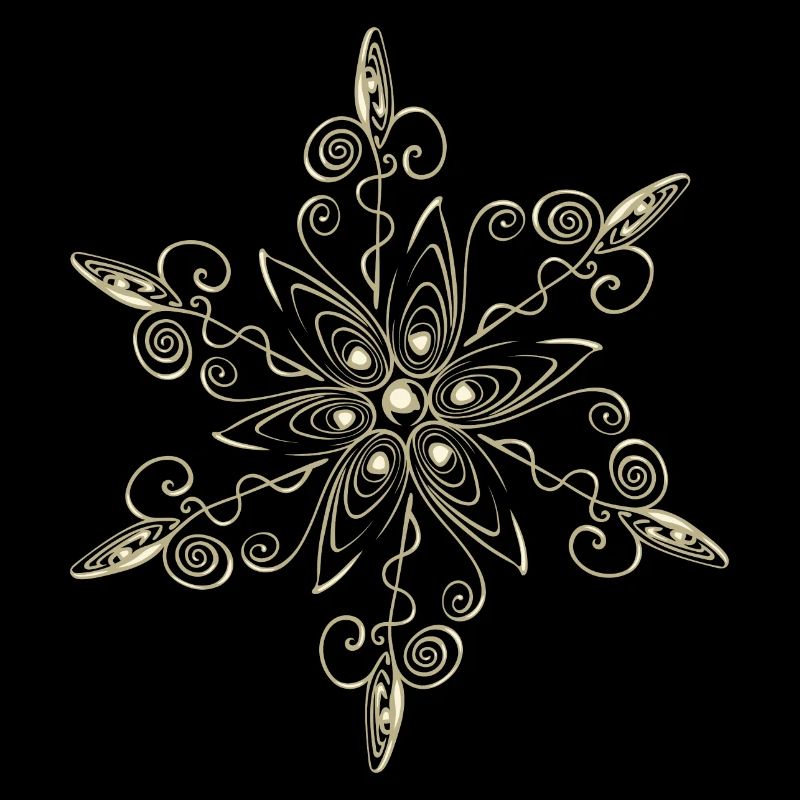 Snowflake Star Ice Crystal