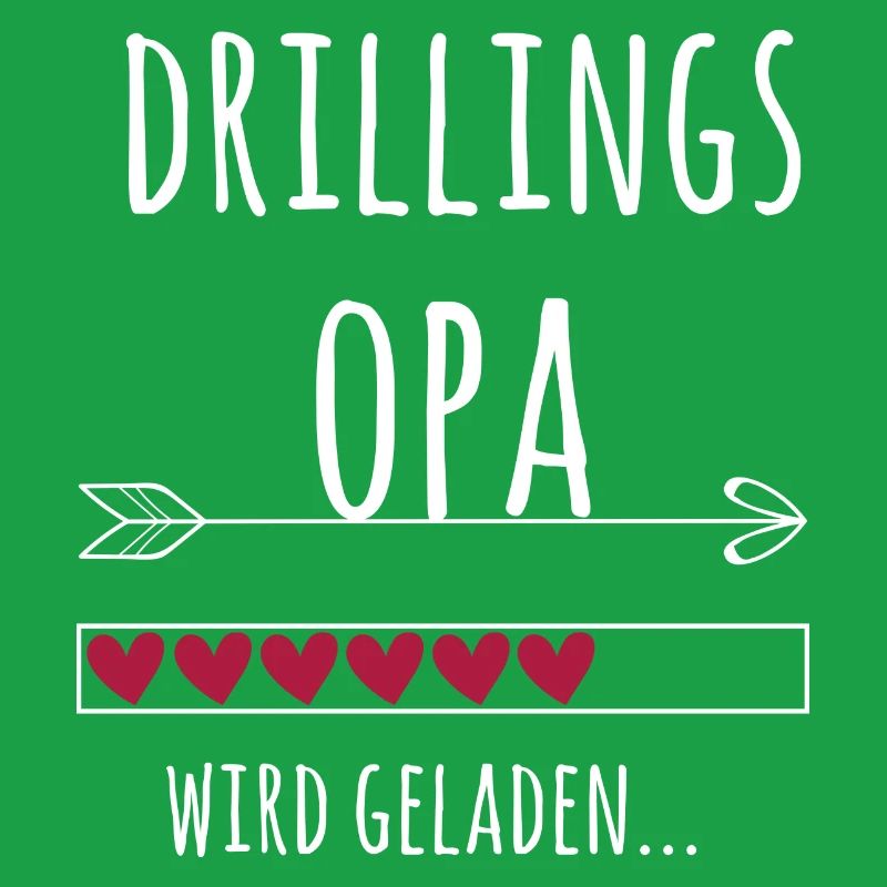 werdender Opa Drillinge Schwangerschaft Geschenk