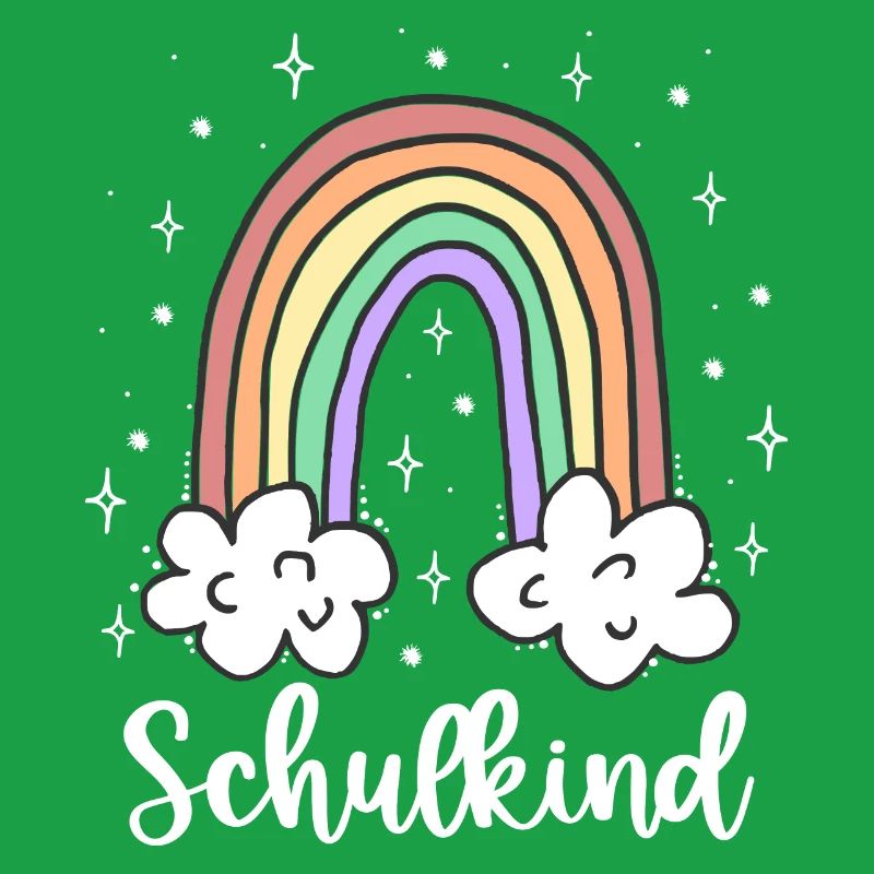 Schulkind Regenbogen Einschulung Geschenk
