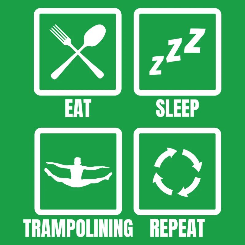 Trampolinist Routine