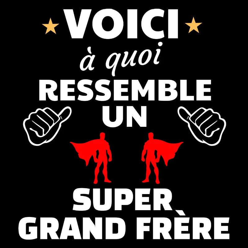 Frère Super Héros Inspirant