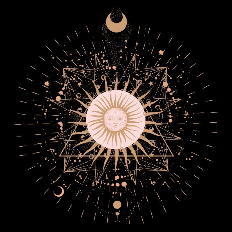 Rayonnement du Mandala du Soleil