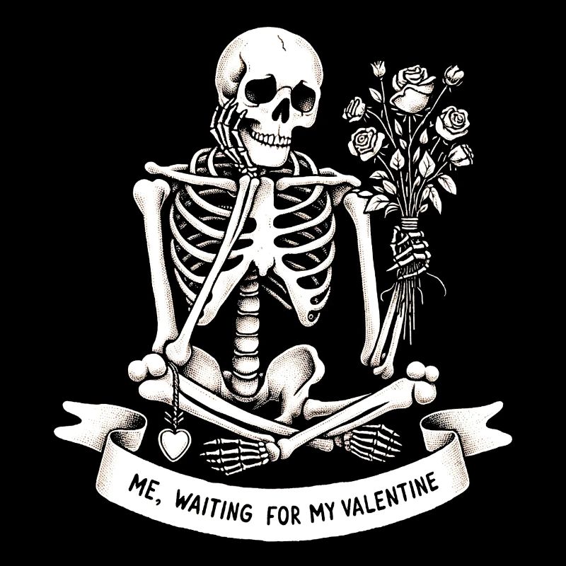 Moi en attente de ma Saint-Valentin - Célibataire, Saint-Valentin