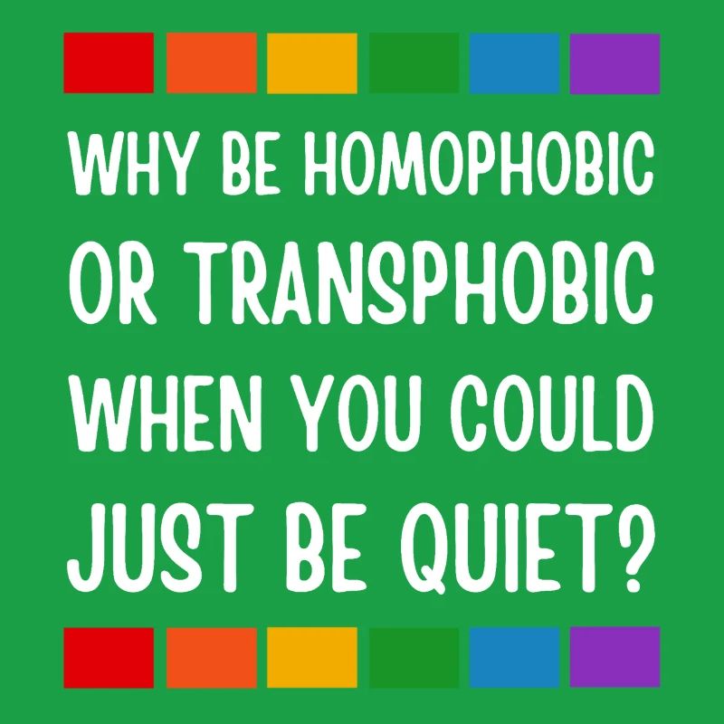 LGBT. Warum homophob oder transphob sein?