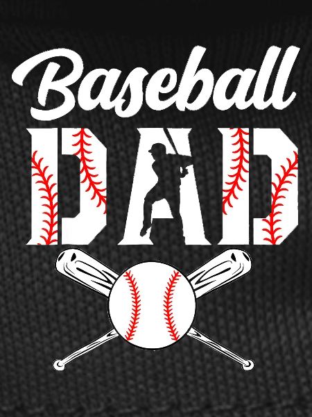 Baseball Dad Emblem Tee