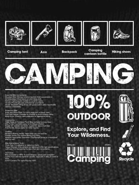 Camping 100% Outdoor Adventure